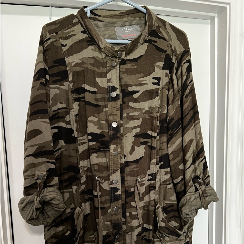 Torrid camp lightweight jacket